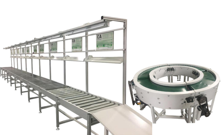 Automatic operation belt conveyor system – ASSEMBLY LINE